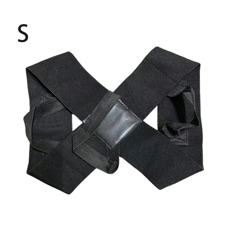 Black Posture Corrector Back Brace