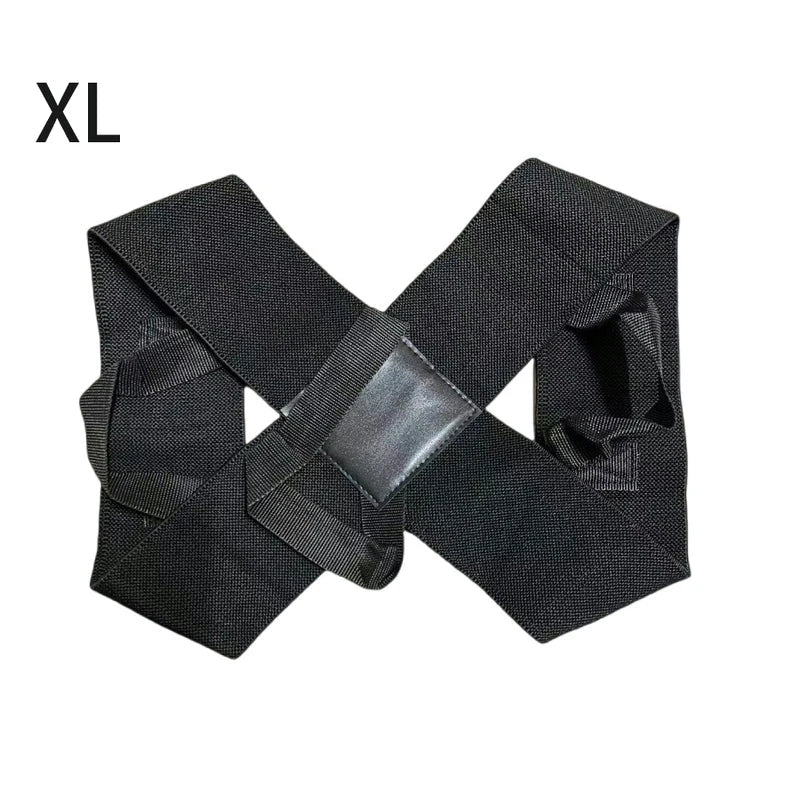 Black Posture Corrector Back Brace