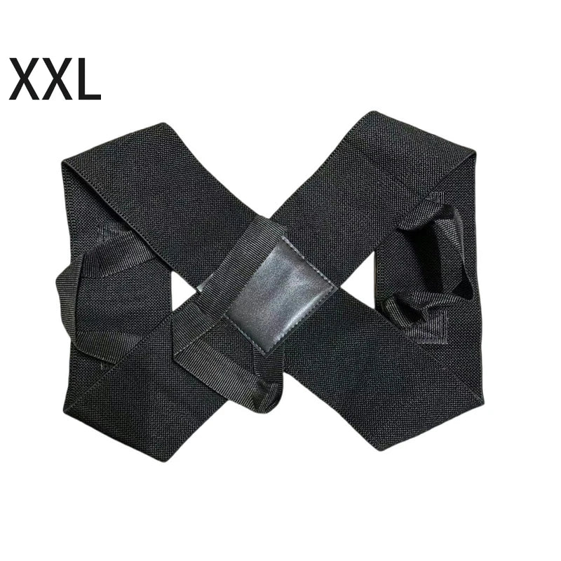 Black Posture Corrector Back Brace