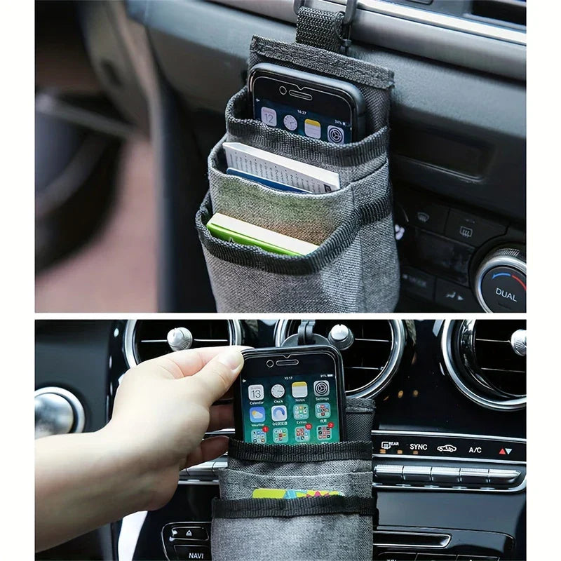 Car Air Vent Storage Pocket Organizer Pouch
