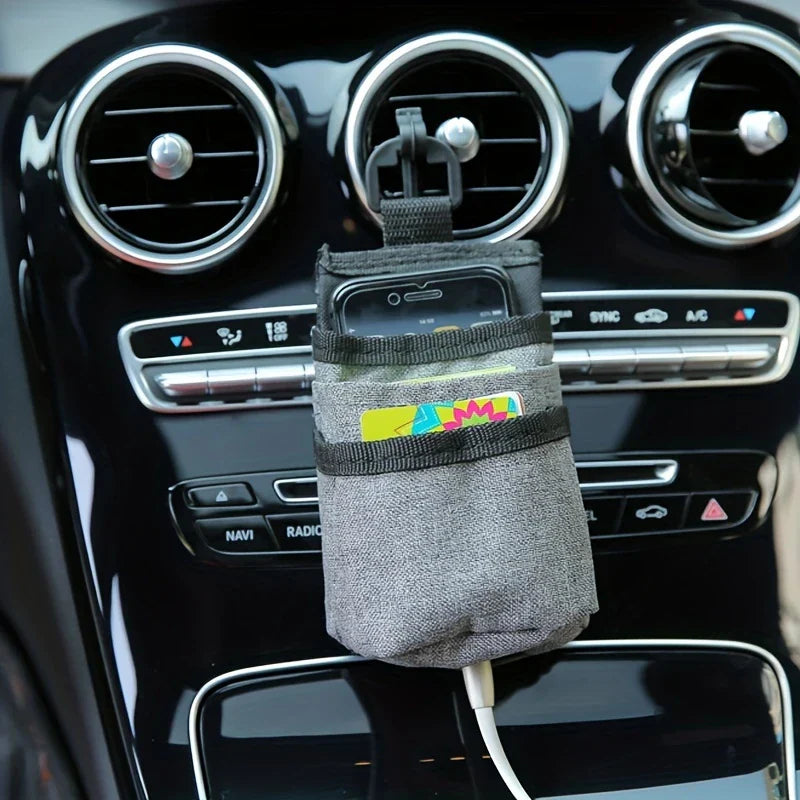 Car Air Vent Storage Pocket Organizer Pouch