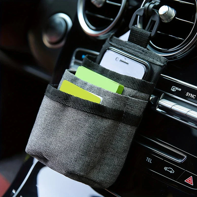 Car Air Vent Storage Pocket Organizer Pouch