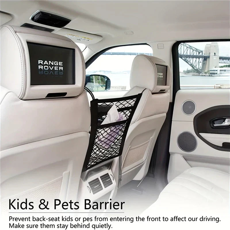 Car Seat Gap Filler Organizer Pocket Storage Net