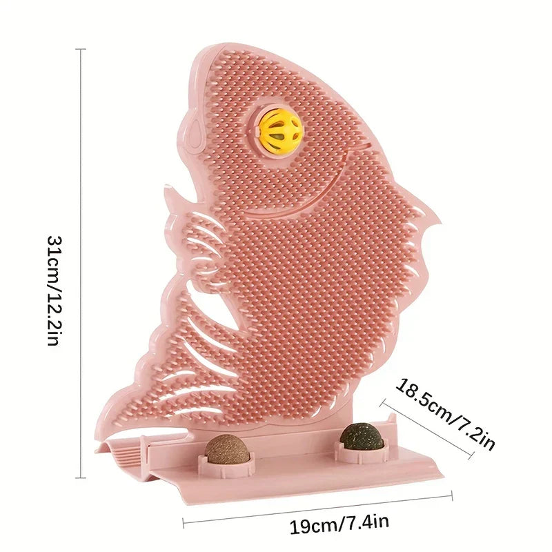 Cat Corner Self Groomer Wall Massage Brush