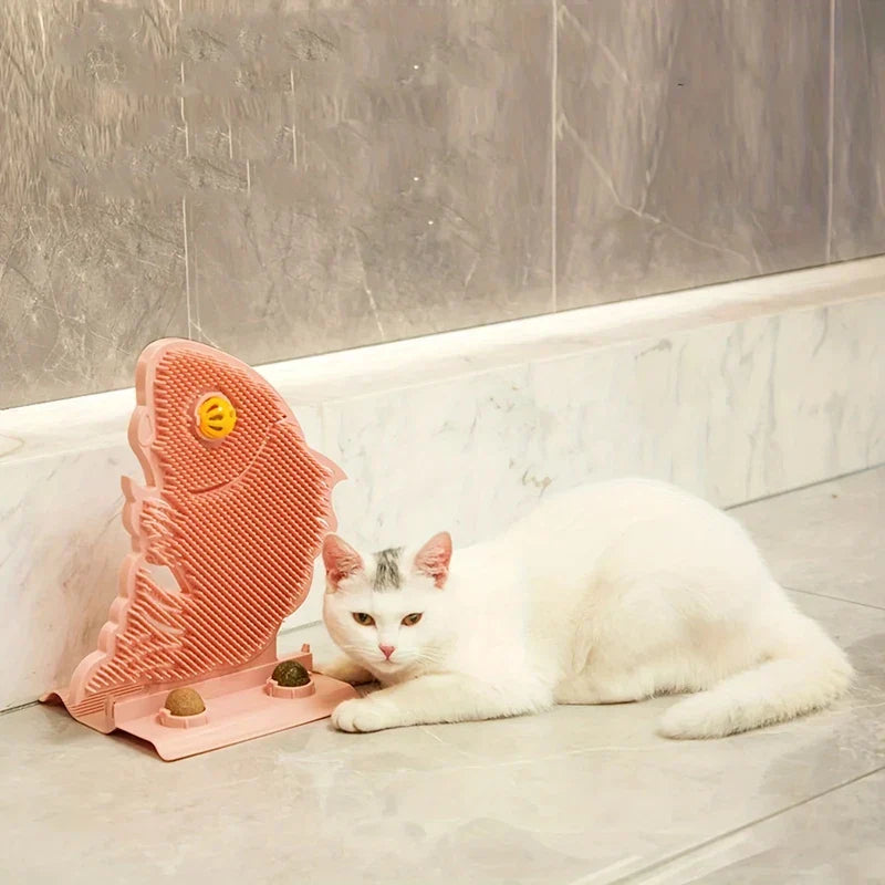 Cat Corner Self Groomer Wall Massage Brush