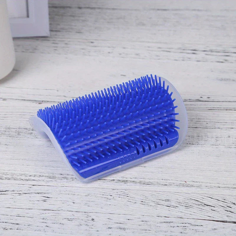 Cat Wall Corner Self Groomer Massage Toy