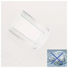 Clear Acrylic Cotton Swab Ball Pad Holder Organizer