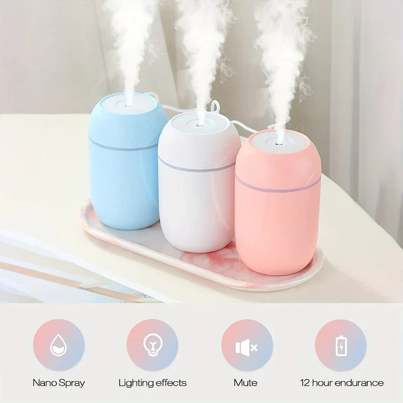 Color Changing Cool Mist Humidifier Night Light