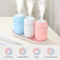 Color Changing Cool Mist Humidifier Night Light