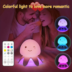 Color Changing Jellyfish Mood Lamp With Speaker