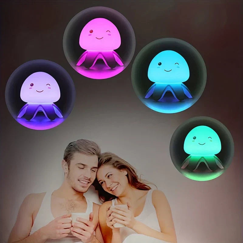 Color Changing Jellyfish Mood Lamp With Speaker