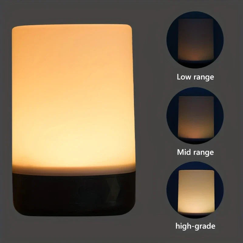 Color Changing LED Cordless Table Lamp Rechargeable