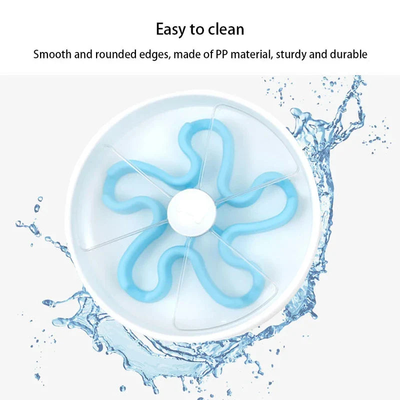 Comb Tooth Slow Feeder Pet Bowl Dog Dish