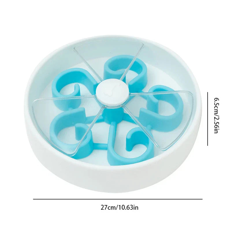 Comb Tooth Slow Feeder Pet Bowl Dog Dish