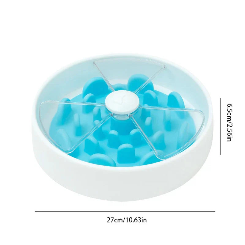 Comb Tooth Slow Feeder Pet Bowl Dog Dish