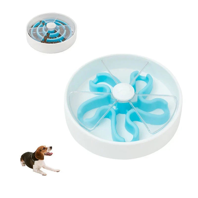 Comb Tooth Slow Feeder Pet Bowl Dog Dish
