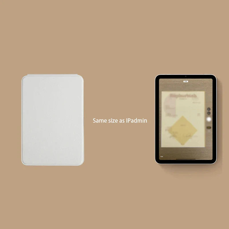 Compact Makeup Mirror With Pu Leather Case