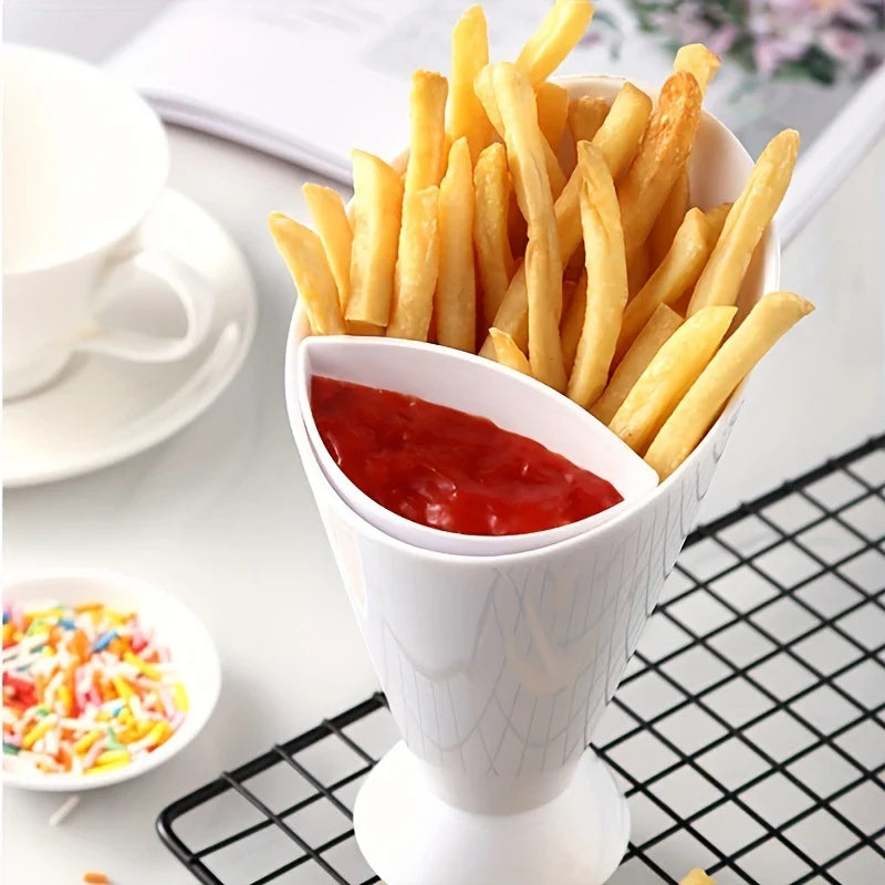 Cone Holder Stand For French Fries Snacks