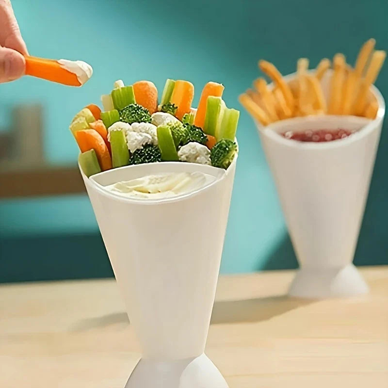Cone Holder Stand For French Fries Snacks