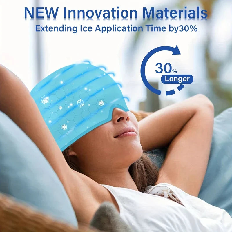 Cooling Gel Eye Mask for Puffiness Headaches