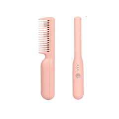 Cordless Portable Heated Hair Brush