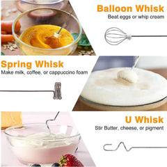 Cordless Electric Hand Mixer Whisk Blender