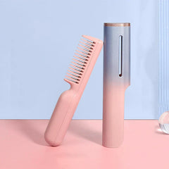 Cordless Portable Heated Hair Brush