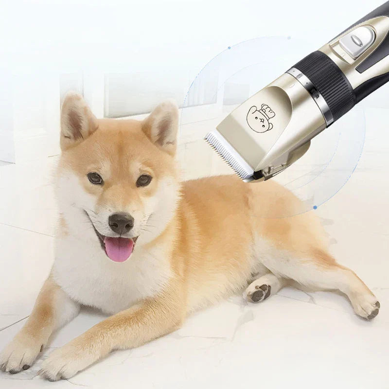 Cordless Rechargeable Dog Cat Grooming Clippers Set