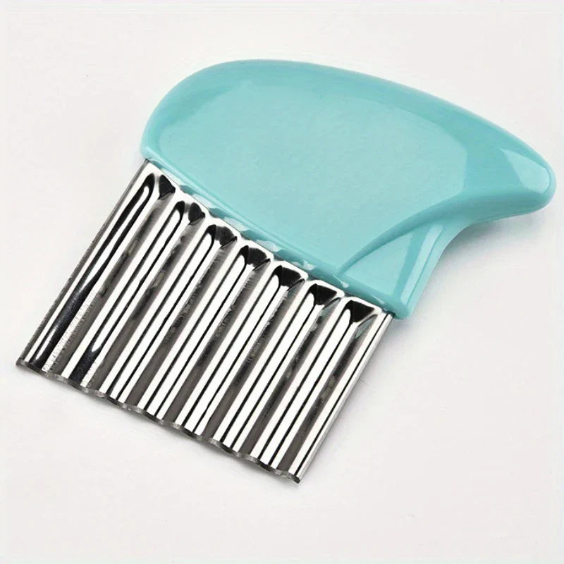 Crinkle Cut Wavy Potato Vegetable Slicer Knife