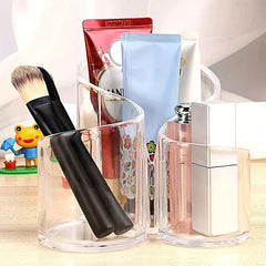 Curved Tiered Makeup Organizer Stand