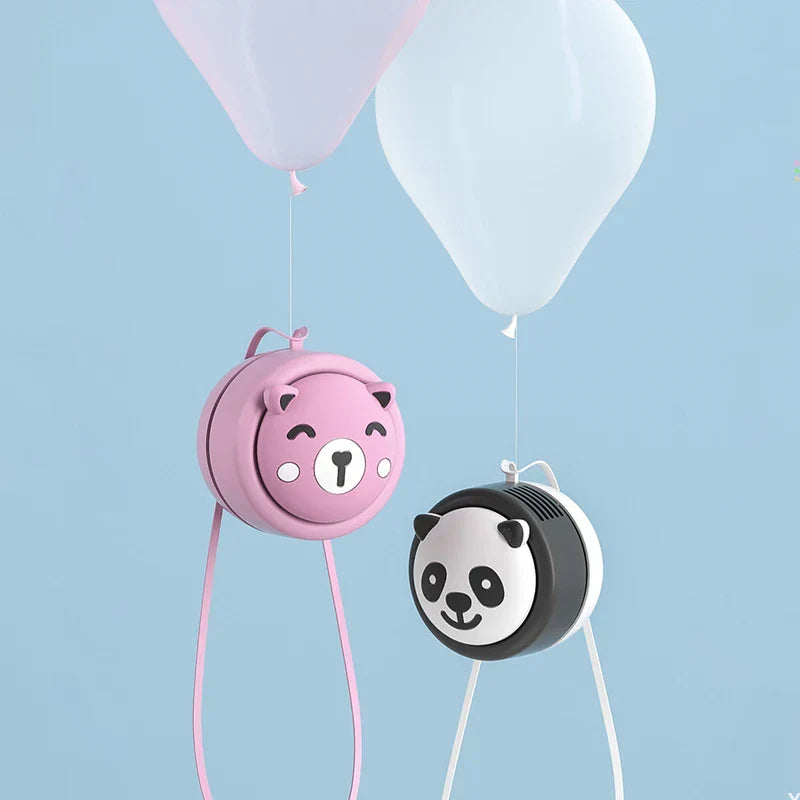 Cute Pet Design Wearable Neck Fan Usb