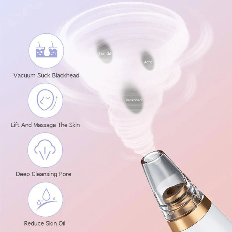 Deep Cleansing Facial Suction Extractor Device