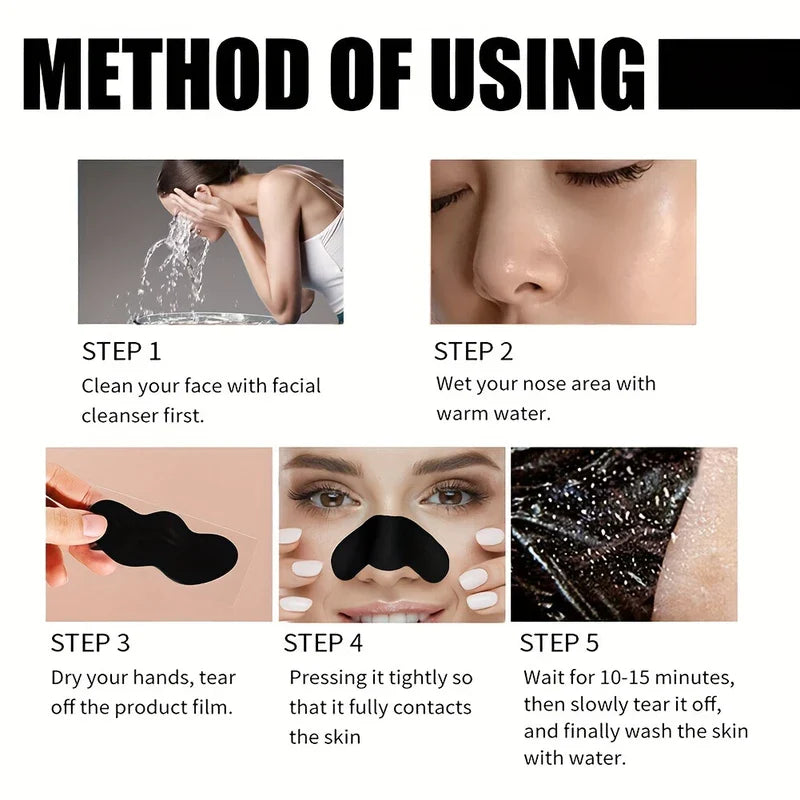 Deep Cleansing Pore Blackhead Remover Nose Strips (10)