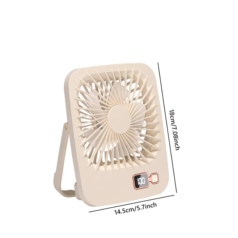 Desk Fan With Power Bank Function