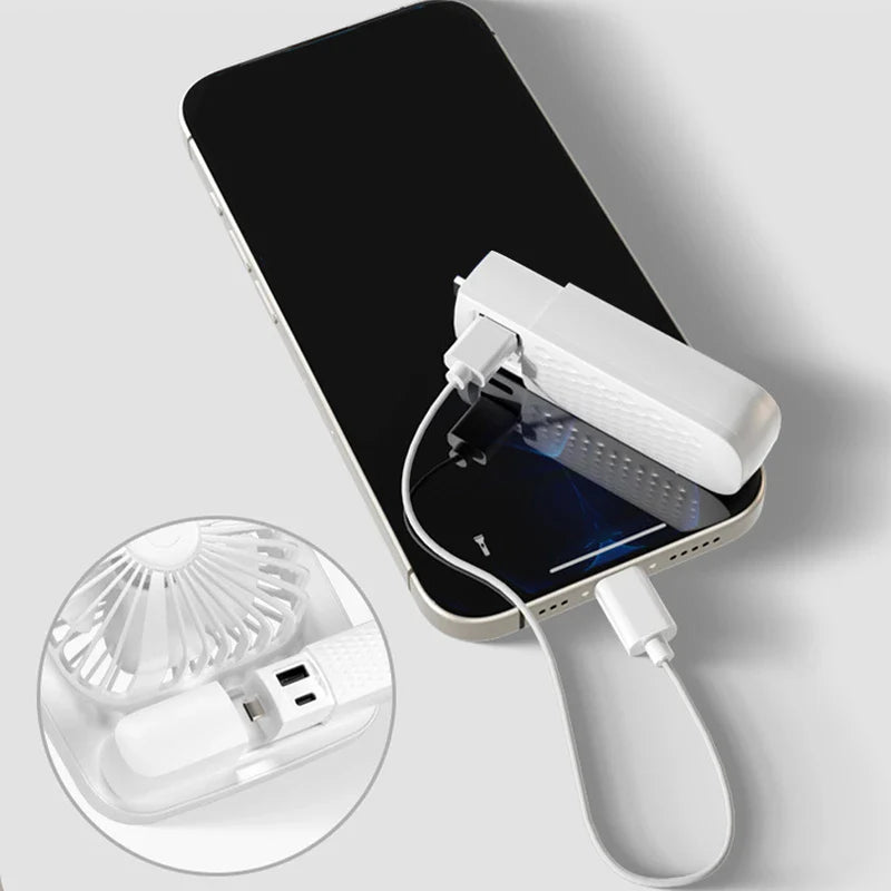Desk Fan With Power Bank Function