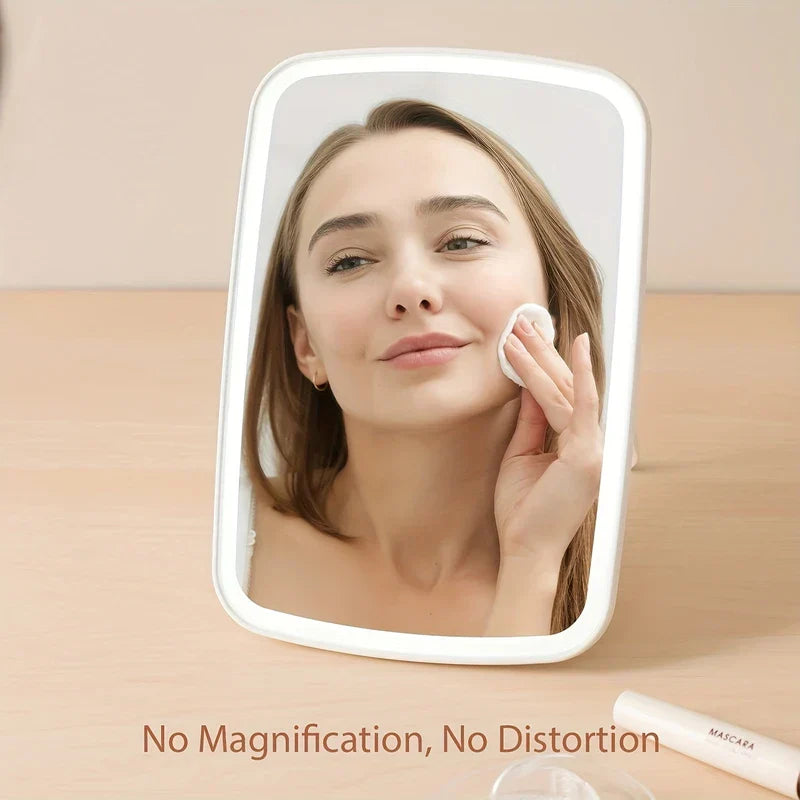 Desktop Led Vanity Makeup Mirror Portable