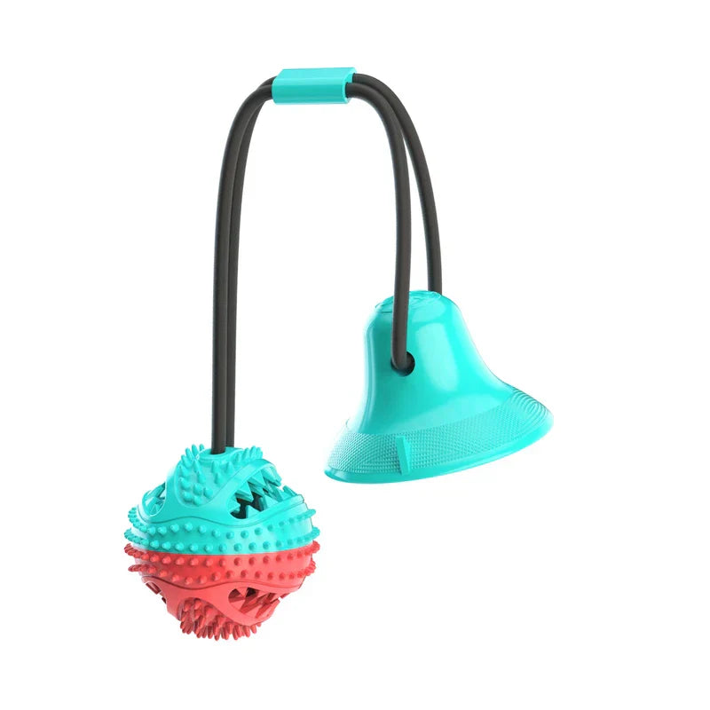 Dog Toy Chew Squeaky Interactive Puzzle Ball