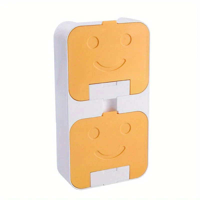 Double Layer Draining Soap Dish Holder Box