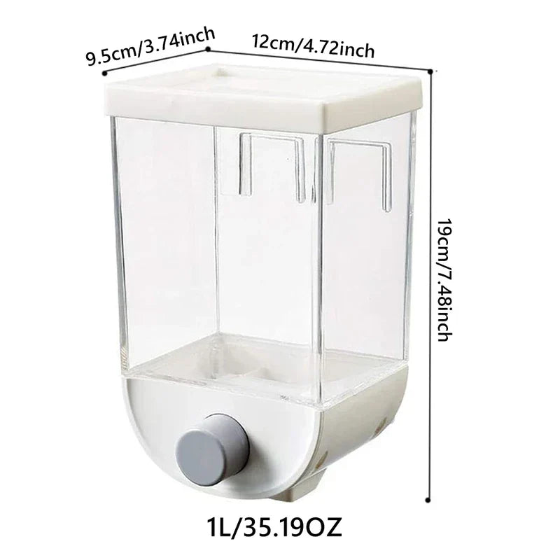 Dry Food Cereal Dispenser Container