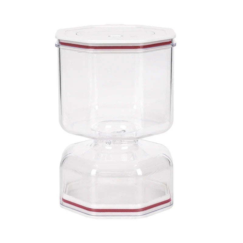 Dry Wet Separation Pickle Jar Container Strainer