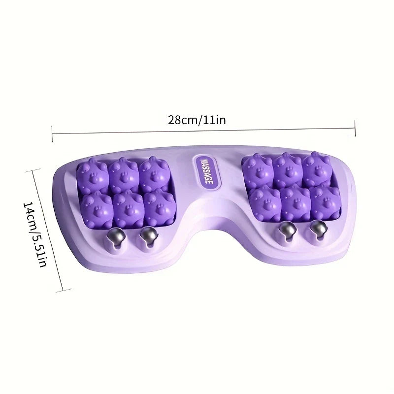 Dual Foot Massager Roller for Plantar Fasciitis