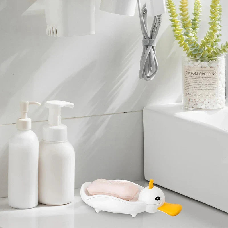 Duck Soap Dish Holder Self-Draining