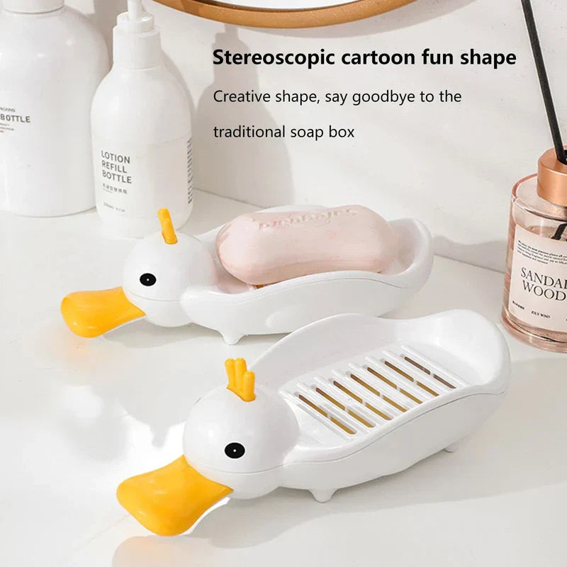 Duck Soap Dish Holder Self-Draining