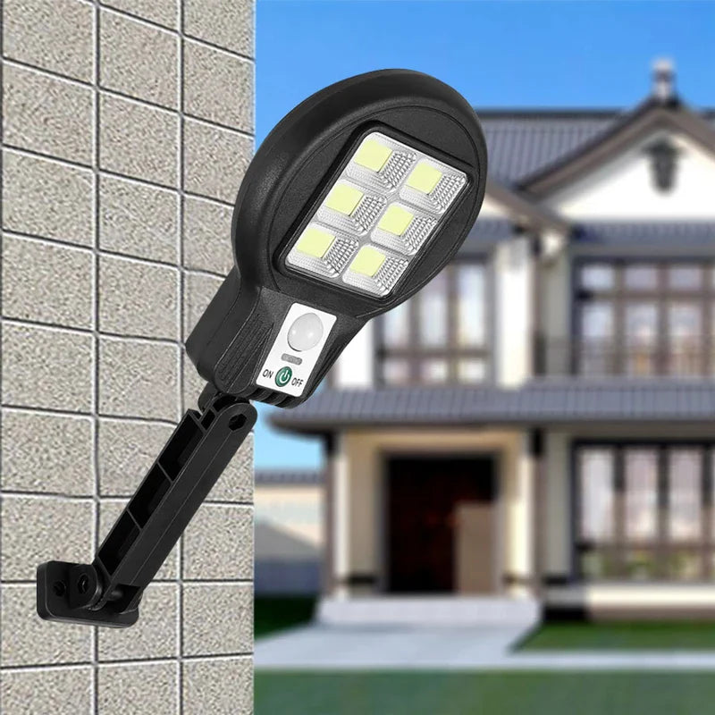 Dusk To Dawn Security Wall Lamp Solar Powered Led