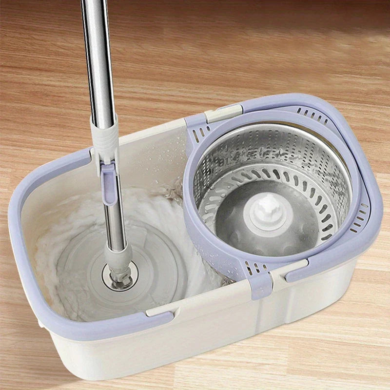 EasyWring Spin Mop and Bucket Floor Cleaning System