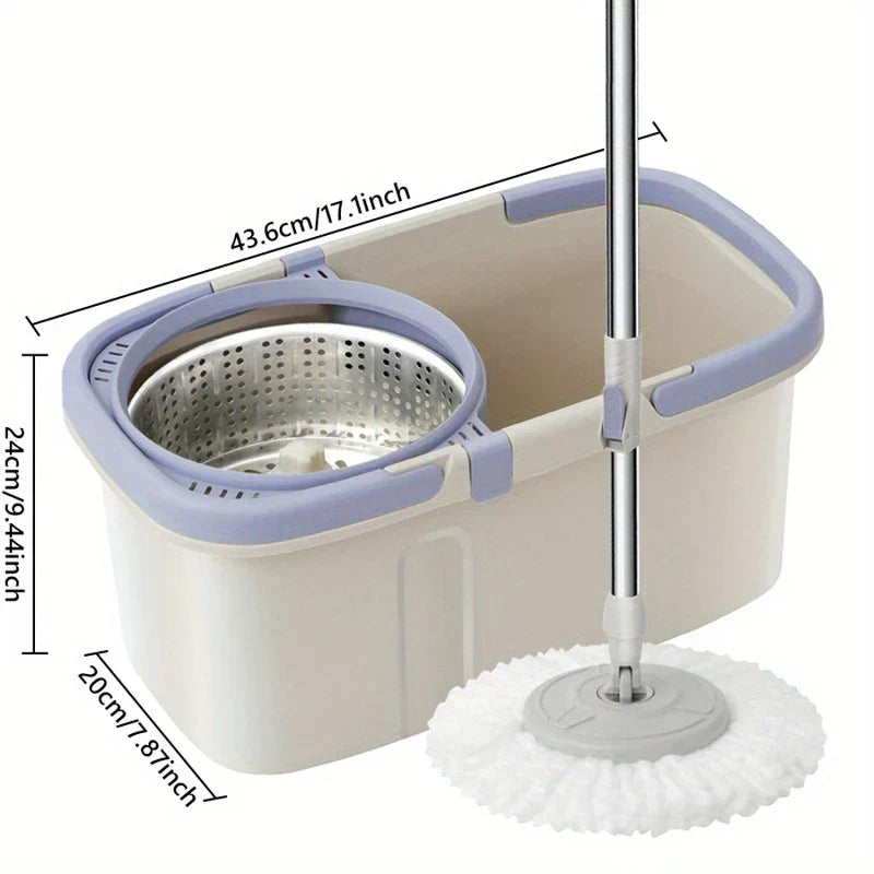 EasyWring Spin Mop and Bucket Floor Cleaning System