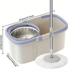 EasyWring Spin Mop and Bucket Floor Cleaning System