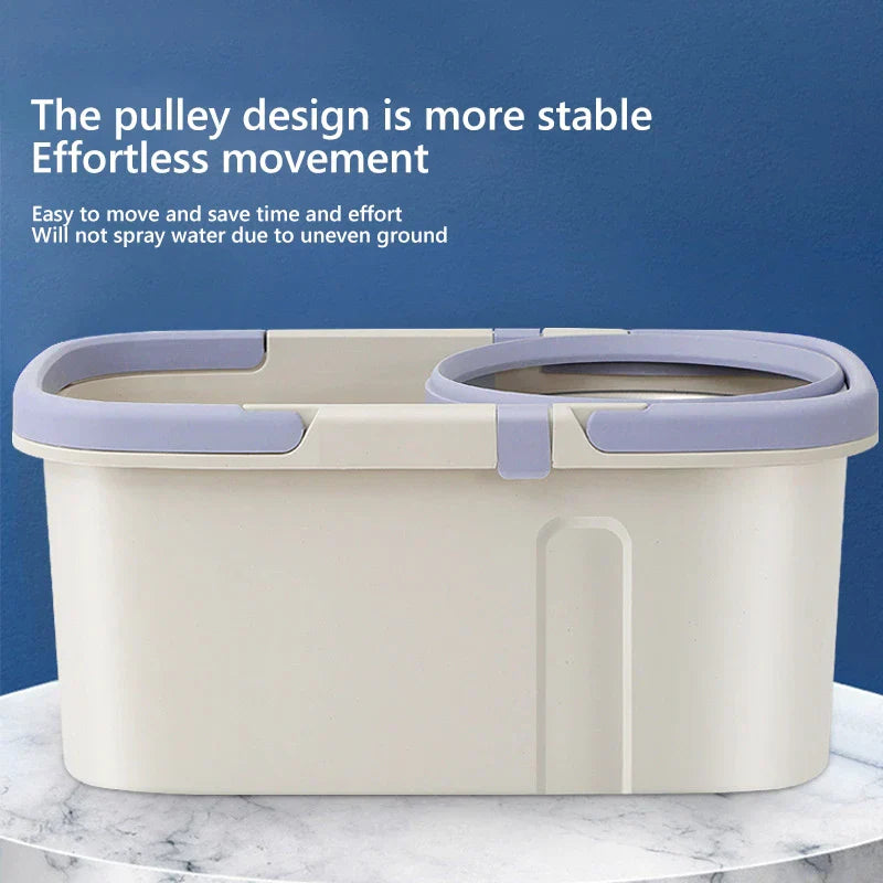 EasyWring Spin Mop and Bucket Floor Cleaning System