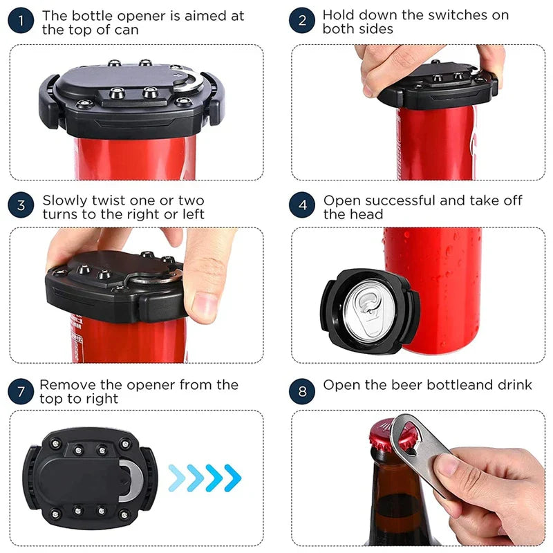 Easy Manual Can Opener Tool