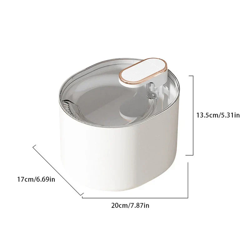 Electric Circulation Filtered Waterer For Pets